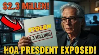 HOA SCAM EXPOSED: $2.3 Million Gone & Nobody Noticed! 😱 | True Story That Will Shock You