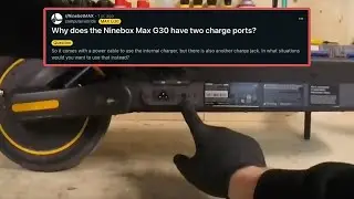 Why Segway-Ninebot MAX Scooters Have Two Charging Ports Explained
