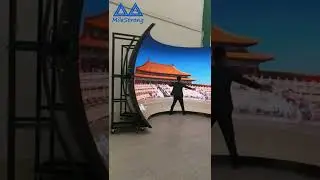 Immersive LED Dome Gaming Screen