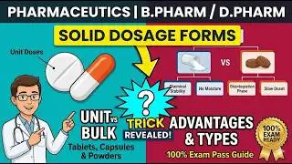 Solid Dosage Forms Part 1