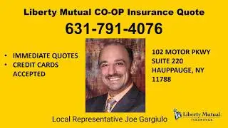 Liberty Mutual Co Op Insurance Quote 631-791-4076