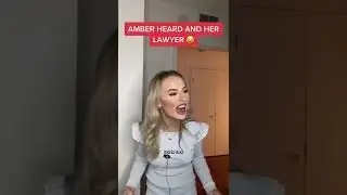 Amber heard and her lawyer #shorts #amberheard #johnnydepp #johnnydeppisinnocent #amberturd #comedy
