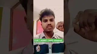 Cuet Admit card 2023 #cuetadmitcard #shorts #trendingshorts #trendingvideo #shortvideo