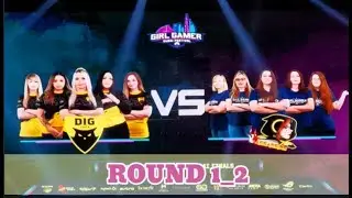 Dignitas vs Assasins Round 1-2 CS:GO FINALS | @GIRLGAMER World Finals Esports Festival Dubai 2020