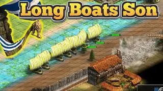Viking Longboats With My brother