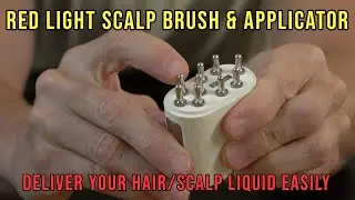 Rechargeable Electric Scalp Massager with Hair Oil Applicator