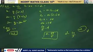 maths 10th class chapter 5 exercise 5.3 ques 3 part 6 to 10