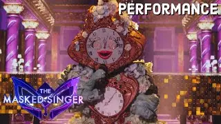 Clock sings &ldquo;Get On Your Feet&rdquo; by Gloria Estefan | THE MASKED SINGER | SEASON 11