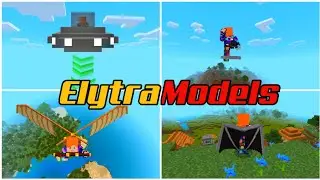 Elytra models for Minecraft pe! Dawonlod Elytra model for Minecraft pocket edition, Androspx
