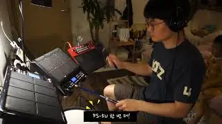 'Skating' Play Roland SPD-SX Sampling Pad, SPD-30 Octapad, Nord Drum 3P