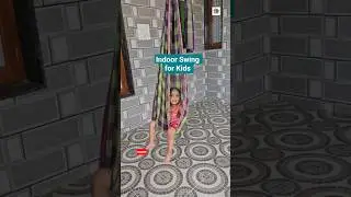 Swing for Kids #swing #indoorswing #cradle #kids #entertainment #trending #babyswing #shorts