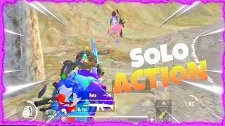 SOLO ACTION MONTAGE ⚡ PUBG MOBILE LITE ⚡MrANILYT MONTAGE VIDEO