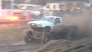 Milk Man DIESEL MEGA TRUCK! Bubbas Mud Ranch Run 1 5/11/2013