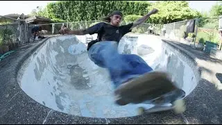 Backyard Barging 20 | Renegade Pool Skateboarding with Tristan Rennie, Jesse Lindloff, Patrick Ryan