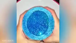 ASMR satisfying glitter Floral foam bomb ..by @issafloralfoam...#asmr#repost#glitter#floralfoam