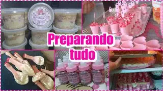Vlog | Preparativos do chá de bebê da Emi 🌸