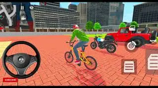 Franklin Drive Monster Car Of Captain America | Indian Thift Auto Simulation | AH BHAI GAMER
