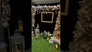 Christmas Photo Booth idea at Home
