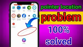 Screen per click karne per line khich jati hai । Screen se pointer location kaise hataye