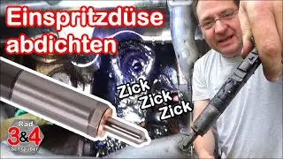 ZickZick-Sound am Diesel Motor - Einspritzd&uuml;se abdichten im allgemeinen - z.B. 1,5 dCi Renault Modus