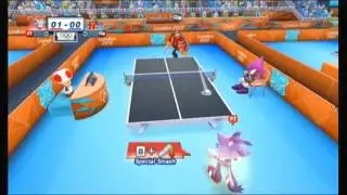 Mario and Sonic at the London Olympics Specials (Table Tennis)