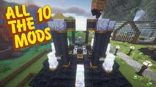 All The Mods 10 Episode 38: Crafting the Runic Star Altar, Oblivion shard, modern industrialization