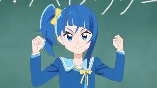 HERO GIRL ~ Sora is re-doing her transfer student greeting 🙋🏻&zwj;♀️👆🏻|| Hirogaru Sky! Precure episode 7