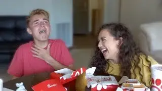 Chick-fil-A Mukbang! (I Nearly Choked)