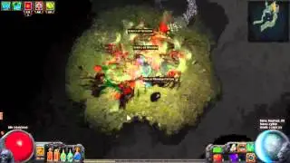 Path of Exile - Bladefall with dual apep's rage