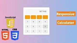 How To Make Calculator Using HTML CSS & JavaScript  