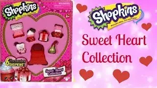 Shopkins Sweet Heart Collection | Emzies Cool Videos