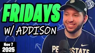 Fantasy Football AMA! | Fridays with Addison!