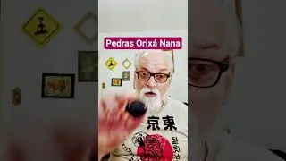 Pedras da Orix&aacute; NAN&Atilde;  Ametista, Quartzo Fume, Obsidiana Negra, Pedra da Lua e Agata Roxa