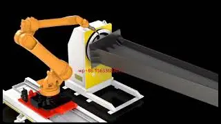 Free-teaching programming welding robot solution for I-beam automatic welding