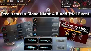 New Blood Night and Blood Trial Event / Free Weapon Skin, Surfboard Skin, Lvl up card, Pet Food Etc.