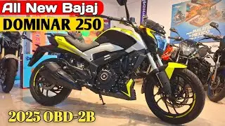 2025 Bajaj Dominar 250 New Model Review 💥 LCD Meter Console, TCS, New Features & Price ? Dominar 250