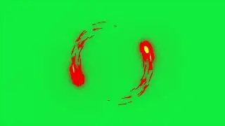 Red Spinning Vortex Green Screen - Fiery Portal Effect VFX - No Copyright