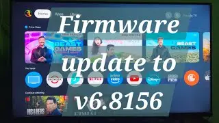 SONY Bravia TV KD-43X85K - Firmware update to v6.8156