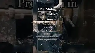 CNC Sliding Head Lathe: Precision in Action