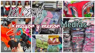 LENCERIA, MEDIAS ,GANCHOS X MAYOR EN GAMARRA...Pasaje canepa..
