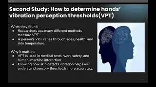 Sensory Thresholds