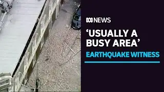 Melbourne tram driver on the earthquake damage | ABC News