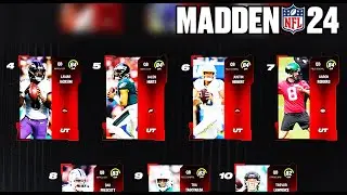 THE MUT 24 TOP TEN BASE ELITE QUARTERBACKS HAVE BEEN REVEALED!!| MADDEN 24 ULTIMATE TEAM