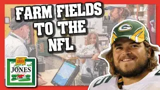 From Farm Fields to Football Fame | Mark Tauscher at Jones Dairy Farm 🧀🏈