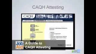 Introduction To Credentialing & CAQH