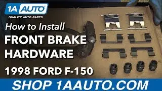 How to Replace Front Brake Caliper Hardware 97-03 Ford F-150