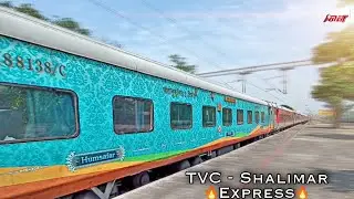 Deulti/DTE!😮 (দেউলটি) থেকে খড়গপুর লাইনের ট্রেন🔥Bangalore DURONTO Express +TVC SHM & SER Local Train
