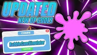 ALL *OP* NEW SECRET CODES!* Roblox Bubble Gum Simulator 2021