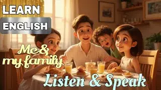 My Wonderful Family | Improve Your English Listening and Speaking Skills | Daily Life
