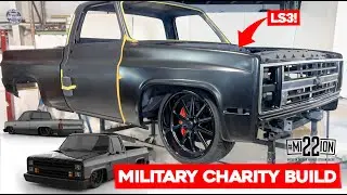 FIRST LOOK! Mission 22 Donation Truck Build. ONE LUCKY bid wins this truck!